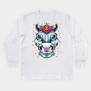 Unicorn Kids Long Sleeve T-Shirt